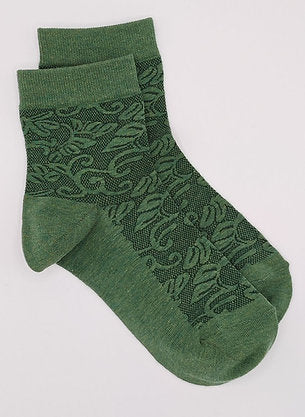 Spiral & Floral Socks — Quiet Luxury for the Modern Everyday