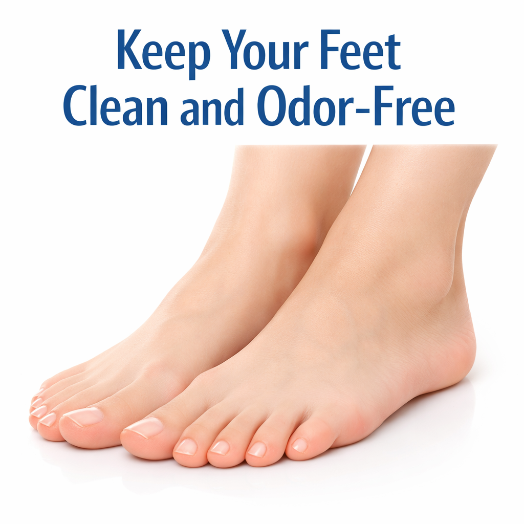 Keep Your Feet Clean and Odor‑Free
