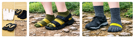 THE EVOLUTION OF TABI SOCKS