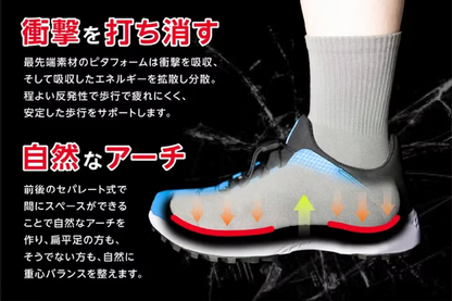 YIM Shock‑Absorbing Double Pad Socks