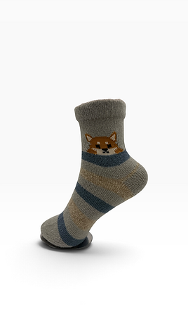 Shiba Inu Border Socks