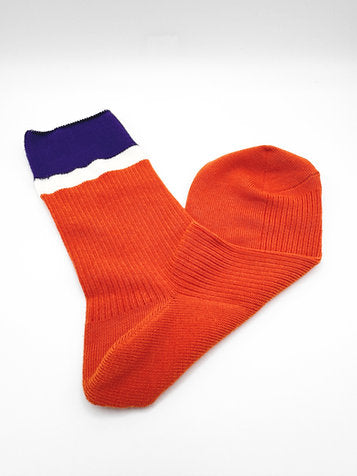 Apos Two-tone ribbed socks