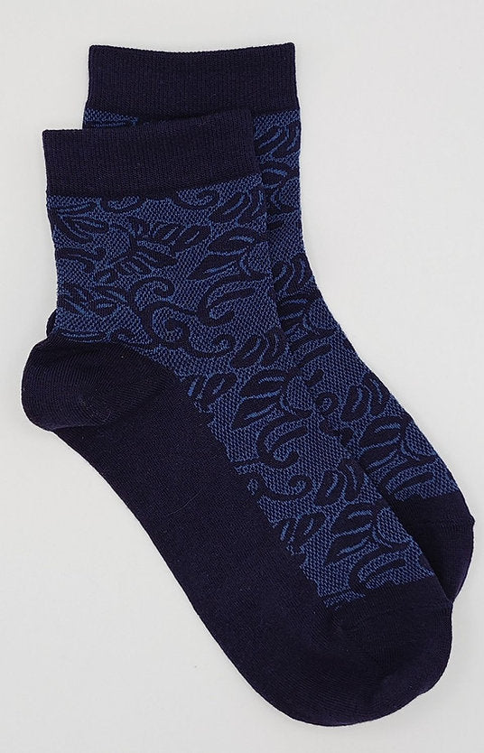 Spiral &amp; Floral Socks — Quiet Luxury for the Modern Everyday