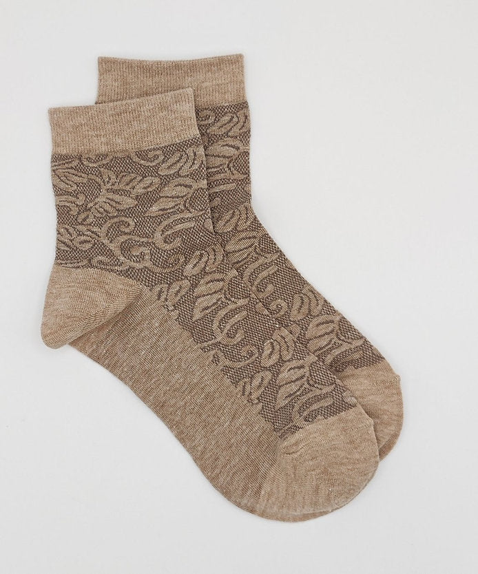 Spiral &amp; Floral Socks — Quiet Luxury for the Modern Everyday