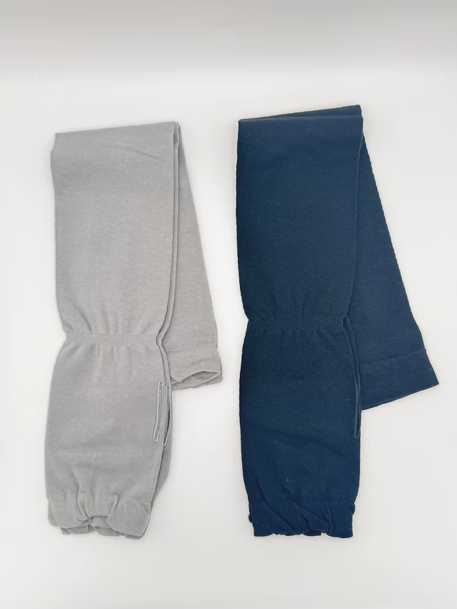 Arm covers made by a sock manufacturer