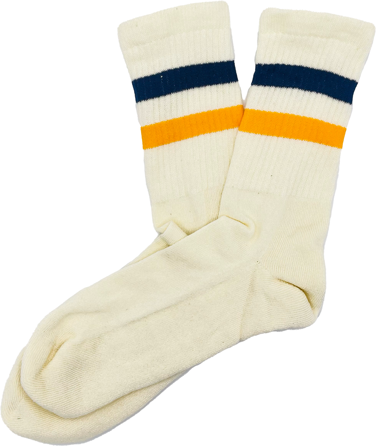 Banana Cross Geruchsneutralisierende Socken (Doppelt gestreift)