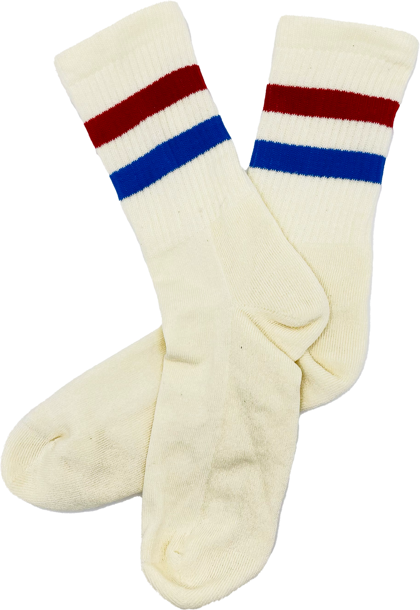 Banana Cross Geruchsneutralisierende Socken (Doppelt gestreift)