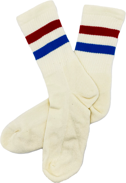 Banana Cross Geruchsneutralisierende Socken (Doppelt gestreift)