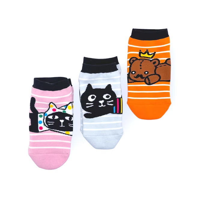 NEW ENGLAND × Pebbly Collaboration Socks