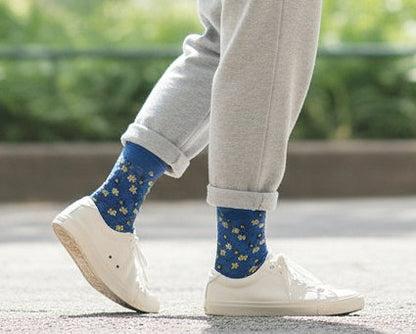 Petite flower socks