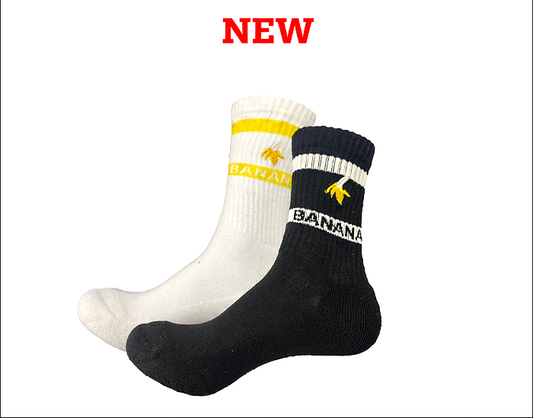 Banana Cross Casual Socks (with odor-eliminating function)