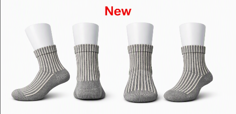Collagen Short Socks (Ladies)