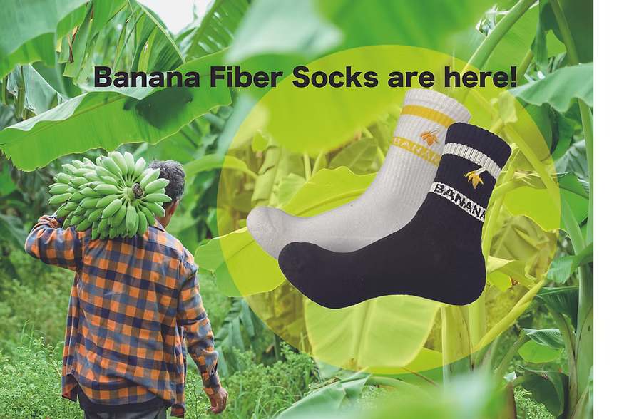 Socken Banana Cross Casual (mit geruchshemmender Funktion)