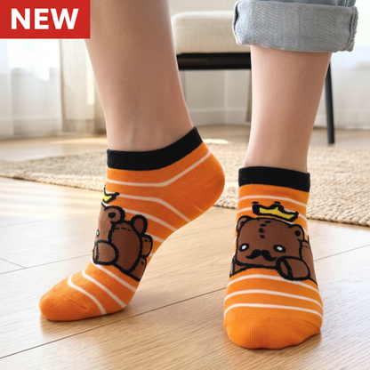 NEW ENGLAND × Pebbly Collaboration Socks