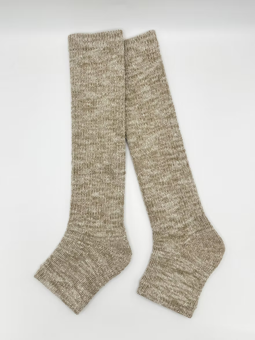 Silk &amp; Cotton Sleep Leg Warmers