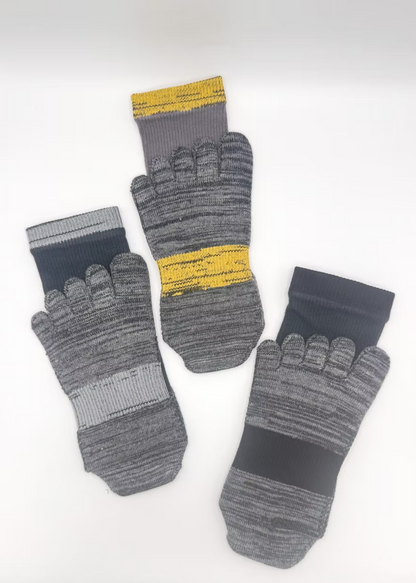 Mountain tabi five-finger crew socks