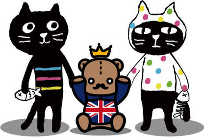 【NEW ENGLAND & Pebbly Collaboration】Crown Bear Sweater