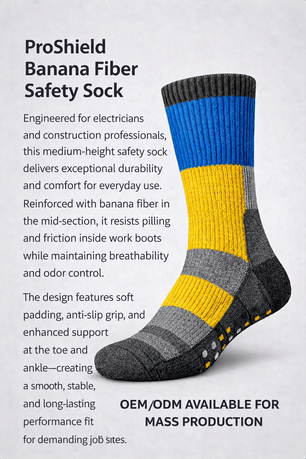 ProShield sock image without the Made with AI label